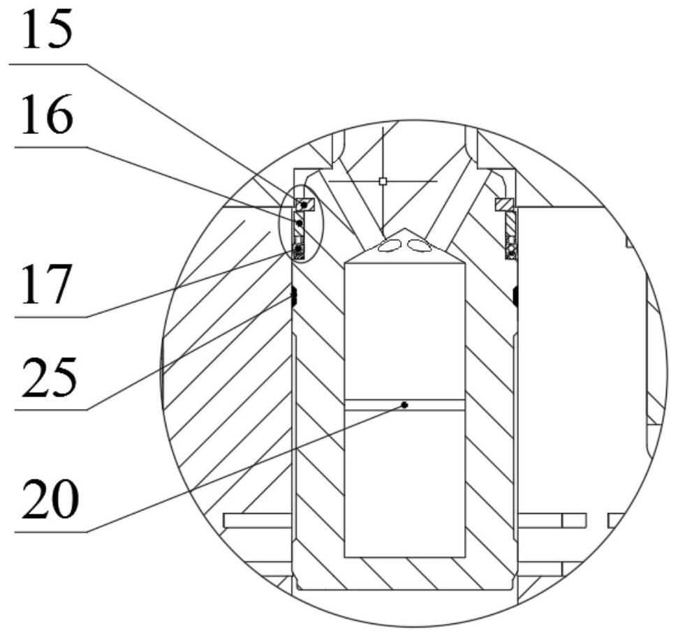 Metering, testing and control method for internal pressure reduction flowing characteristic of labyrinth disc pressure reducing valve