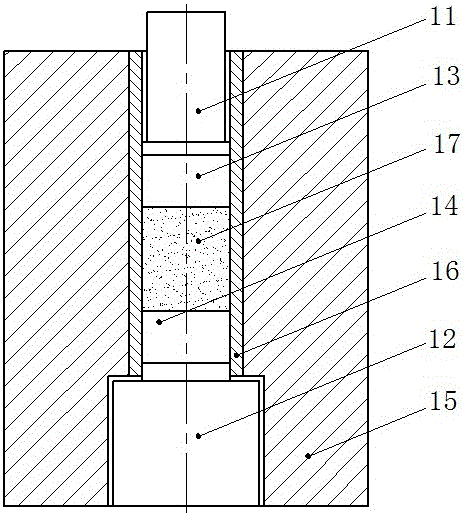 Powder sintering molding method and mold