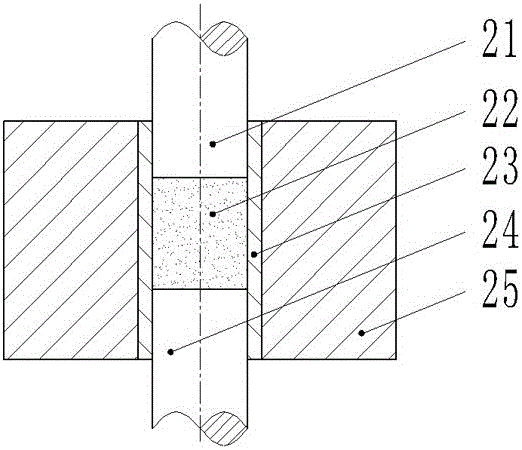 Powder sintering molding method and mold