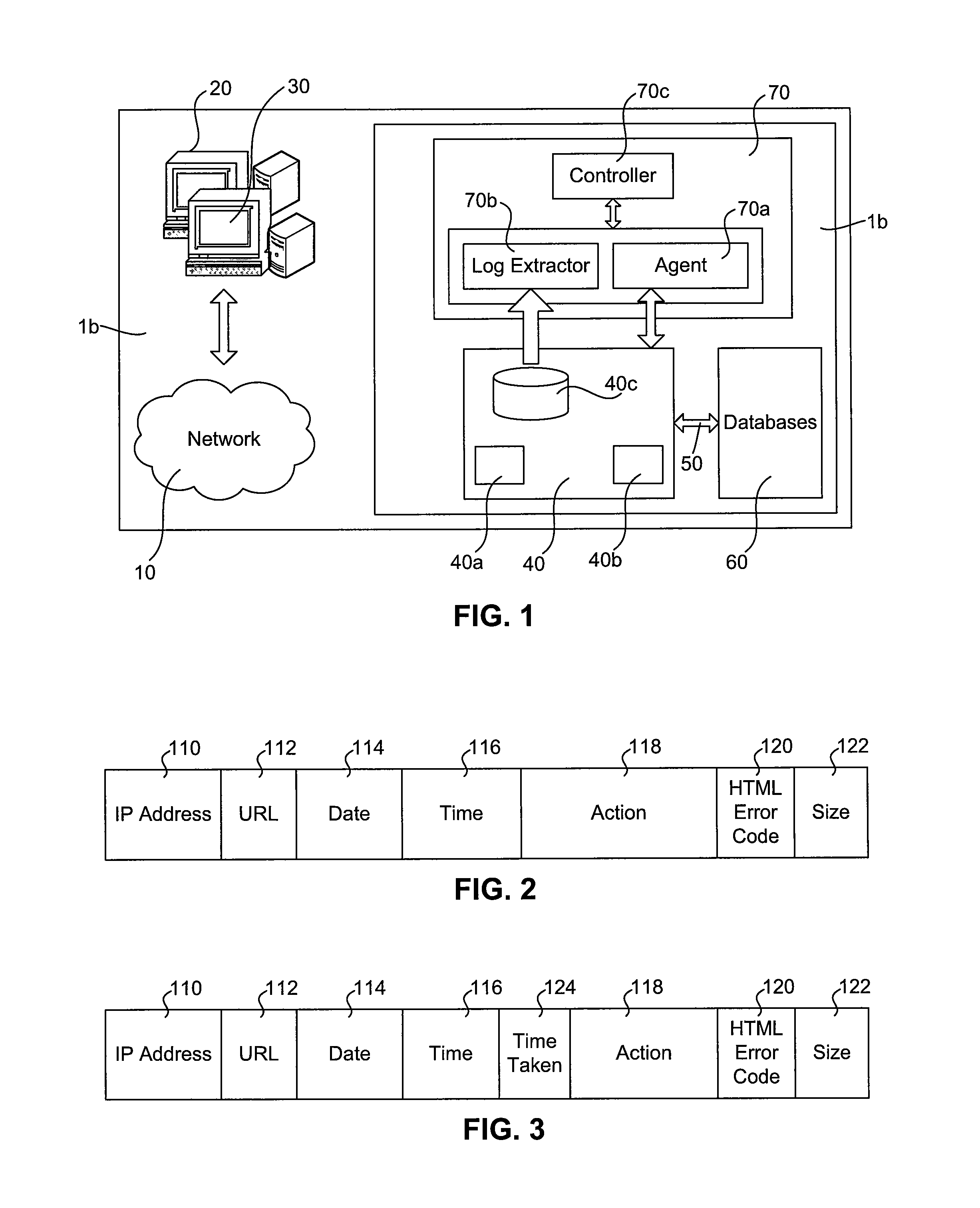 Method and system for monitoring performance of a client-server architecture