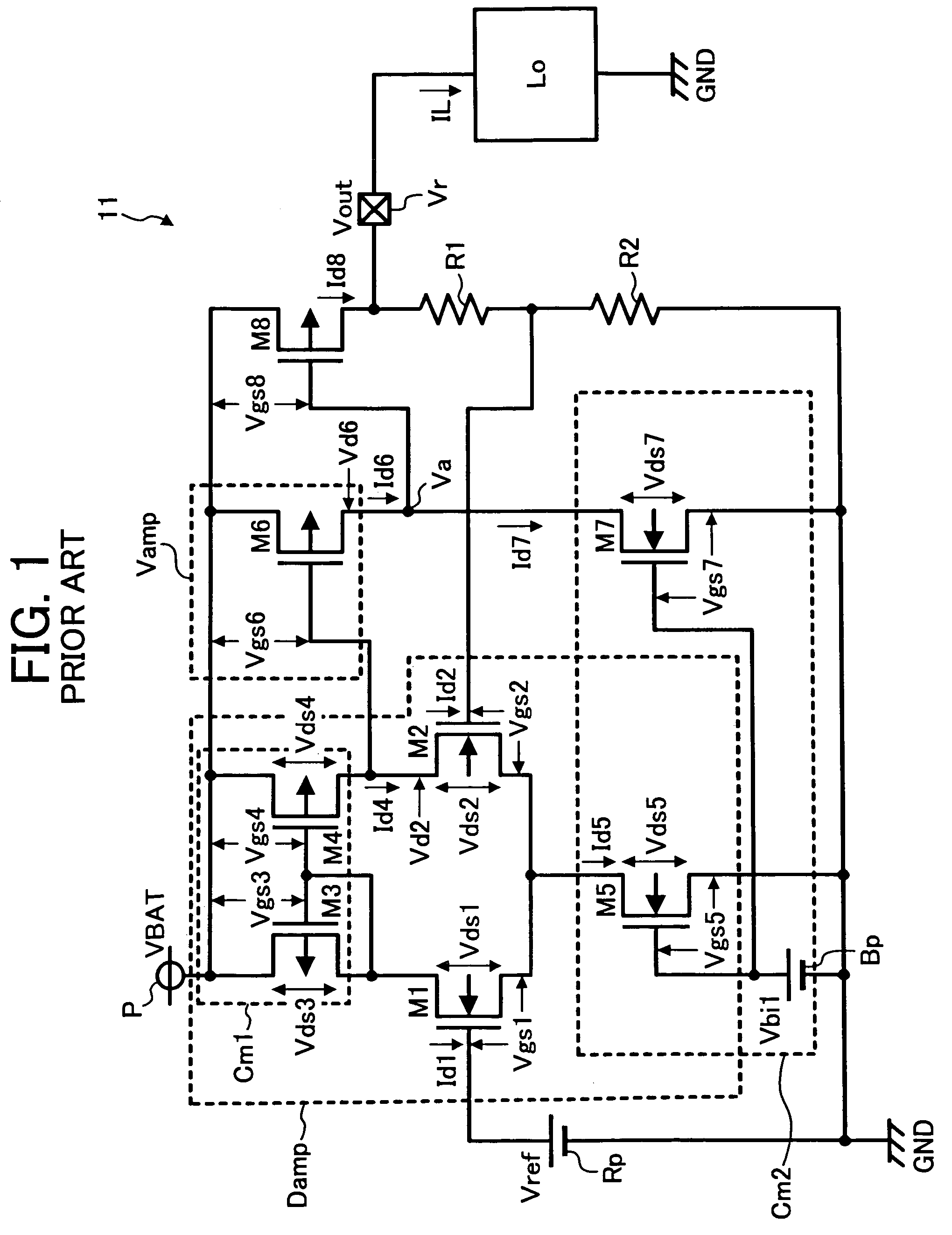 Method and apparatus for outputting constant voltage