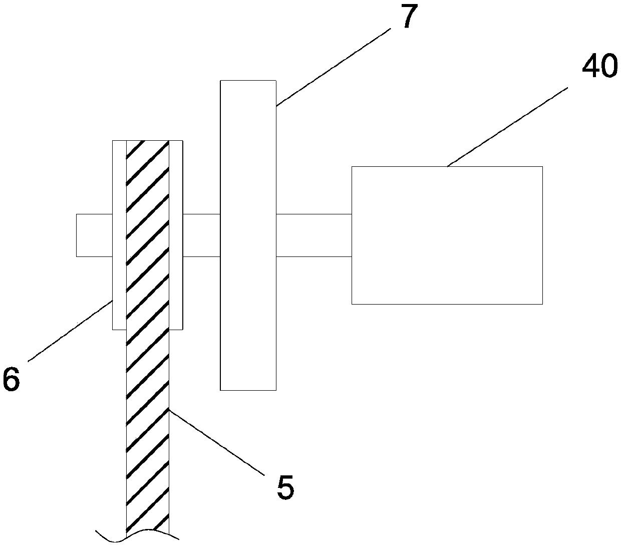 Medical waste rapid crushing device