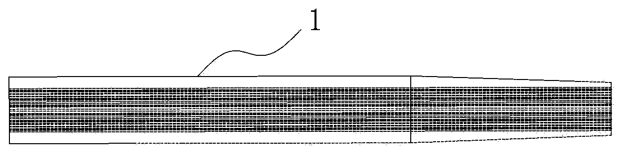 Water-absorbing fiber percolation pipe and dewatering device