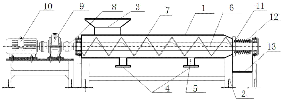 Kitchen waste drying squeezer