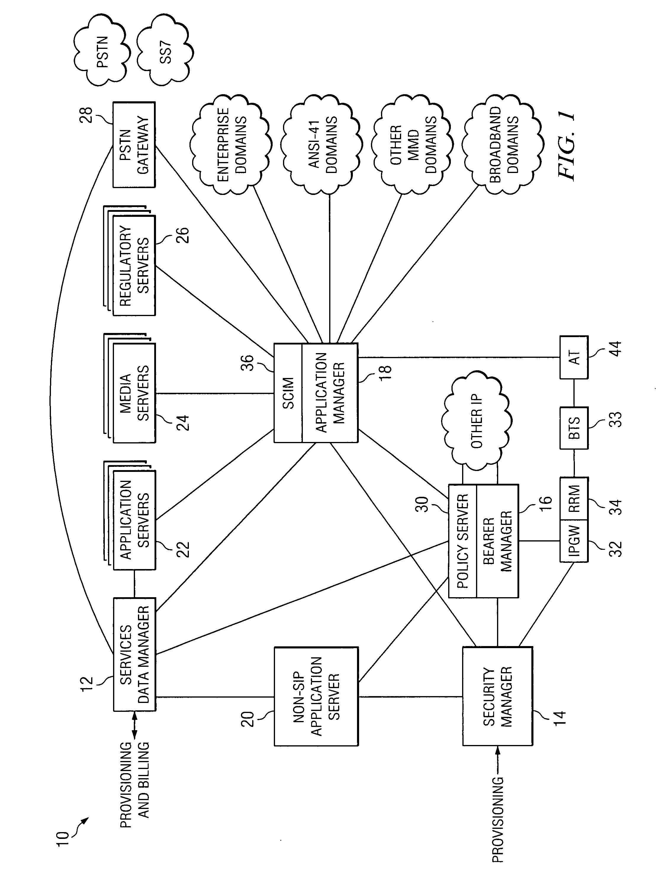 System and method for exchanging policy information in a roaming communications environment