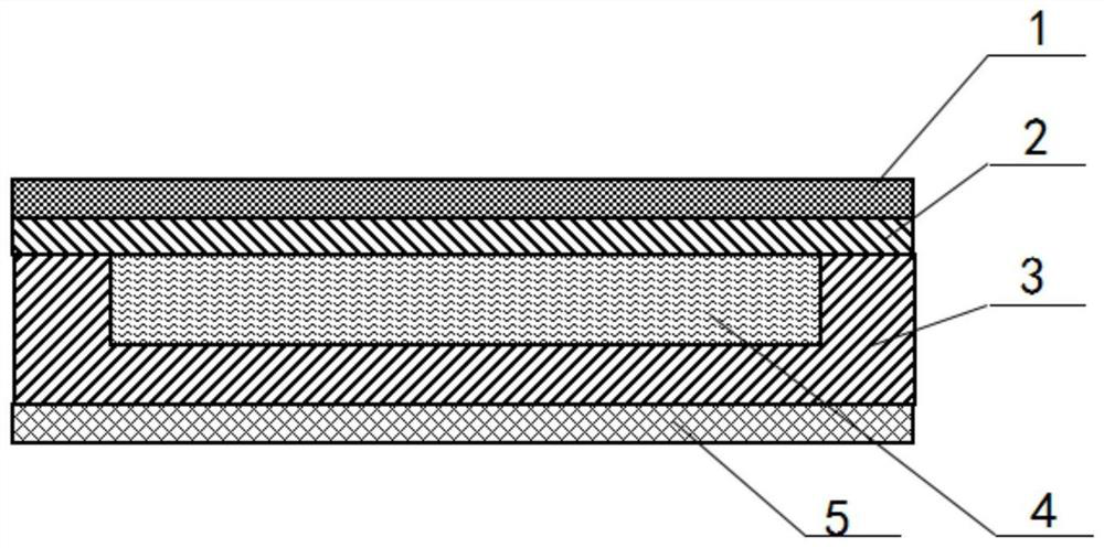 Variable-range capacitive flexible pressure sensor and production method thereof