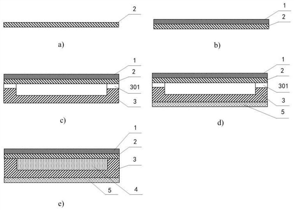 Variable-range capacitive flexible pressure sensor and production method thereof