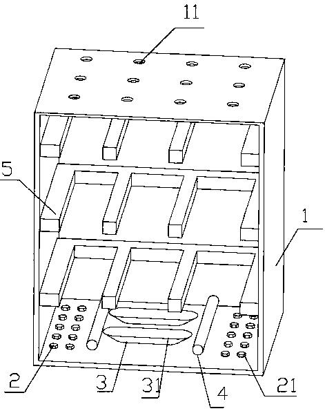 Textile storage mobile vehicle