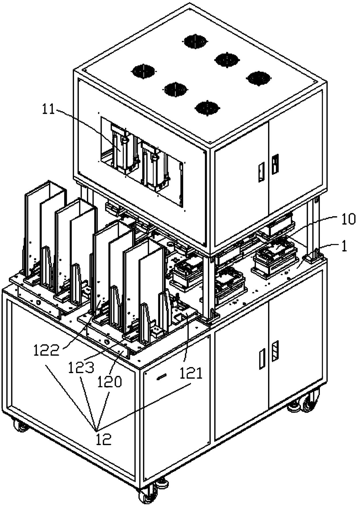 Multi-station full-automatic hot press