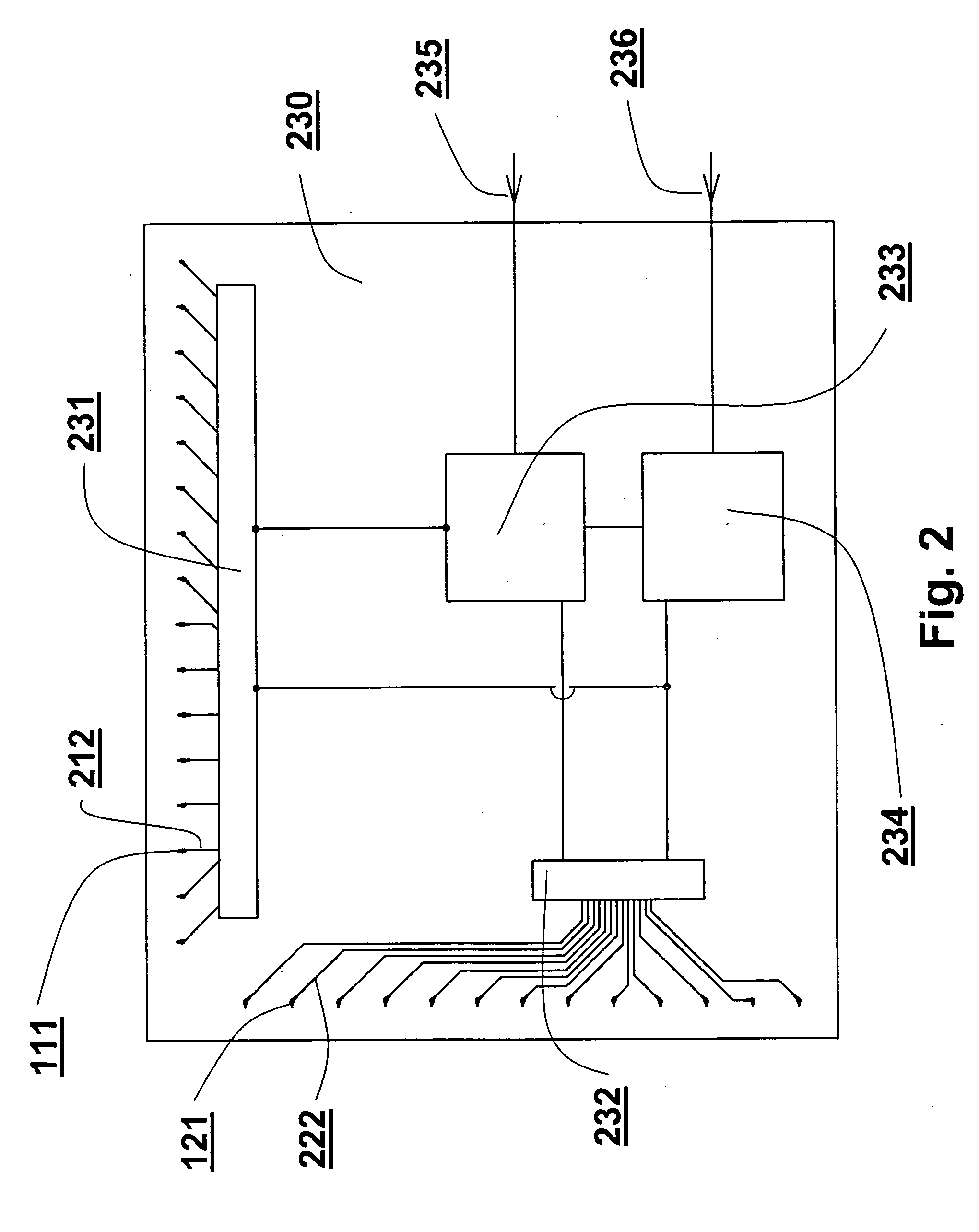 Liquid crystal display on a printed circuit board