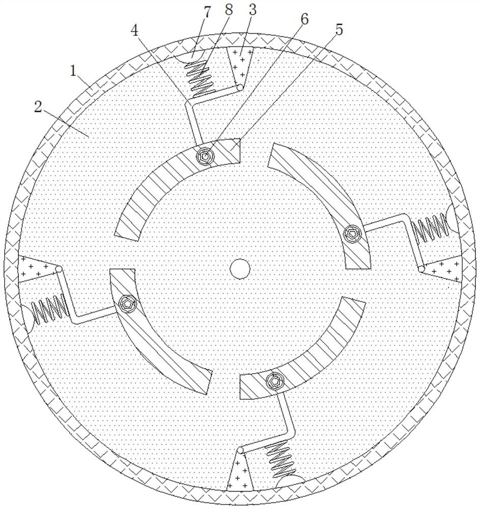 Electromagnetic locking camera support