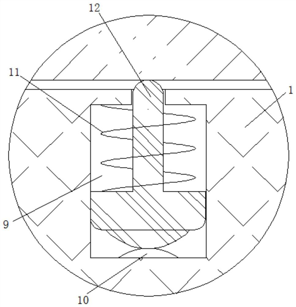 Electromagnetic locking camera support