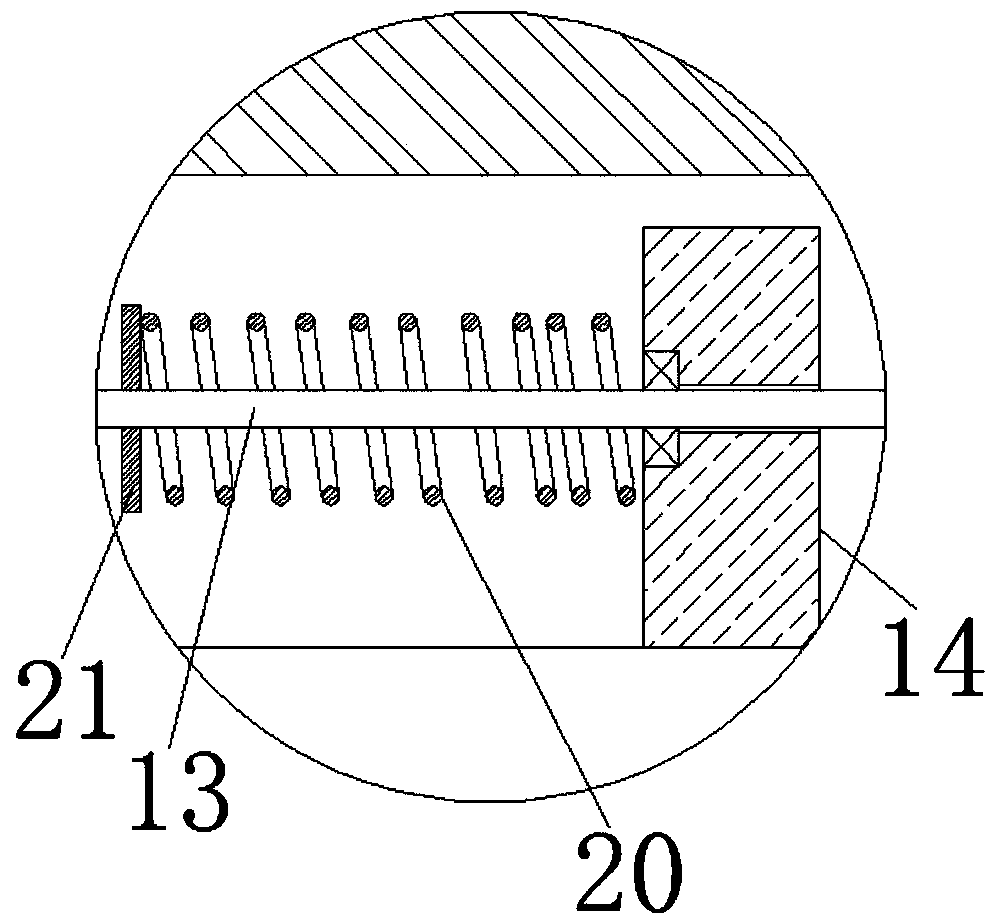 Environment-friendly off-line zinc dissolving treatment device