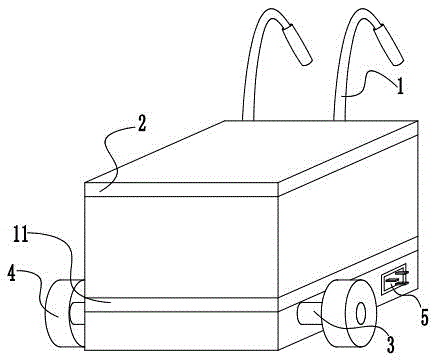 Shell for portable constant-temperature box