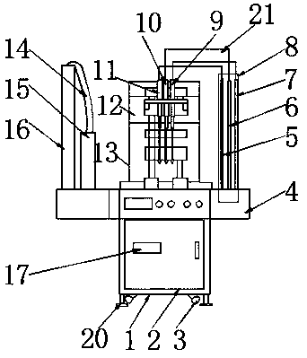 A kind of automatic screw driving equipment