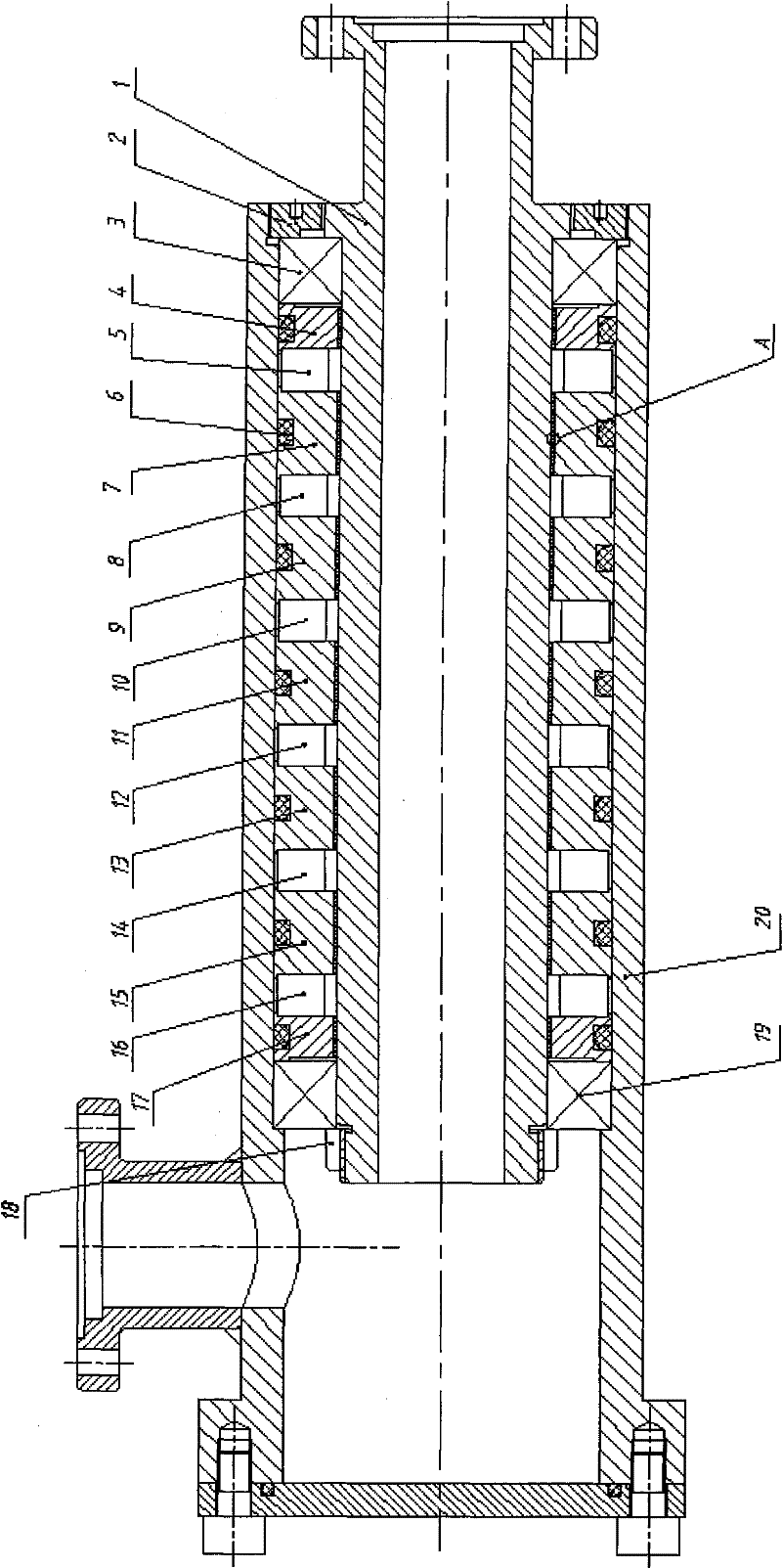 Aqueous joint seal structure