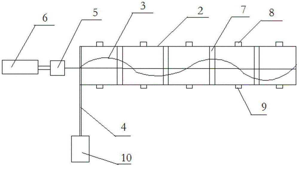 Material transmission device