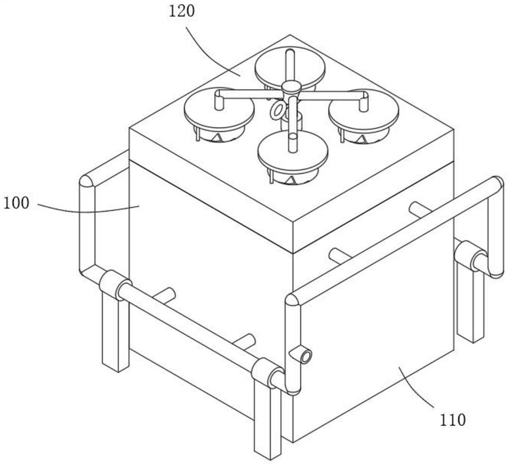 Steam-disinfection-based cleaning and drying device for empty cans