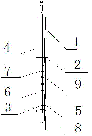 Cooling circulation system used for single-arm three-dimensional measurement scribing instrument