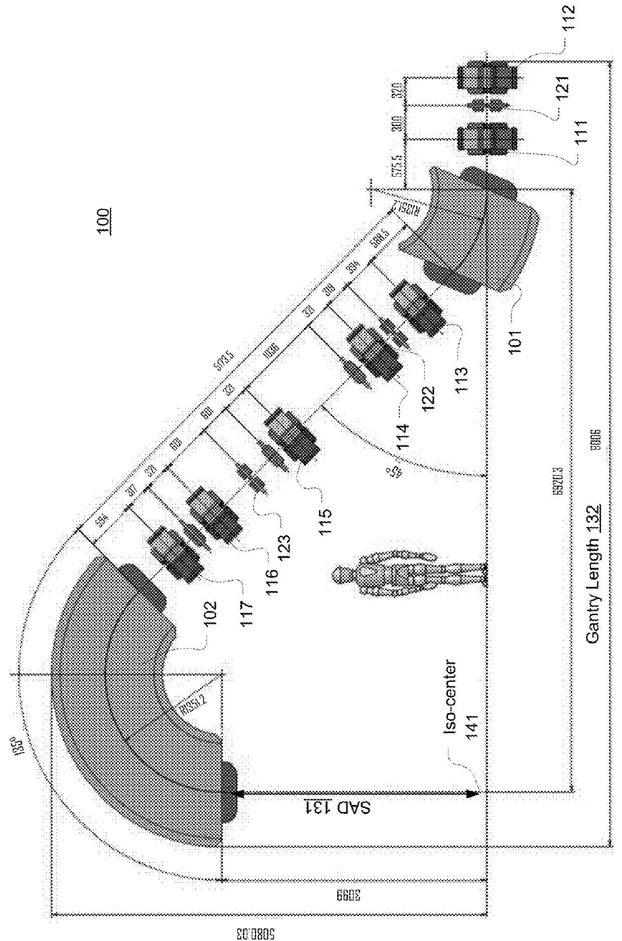 Compact lightweight high-performance proton therapy beamline