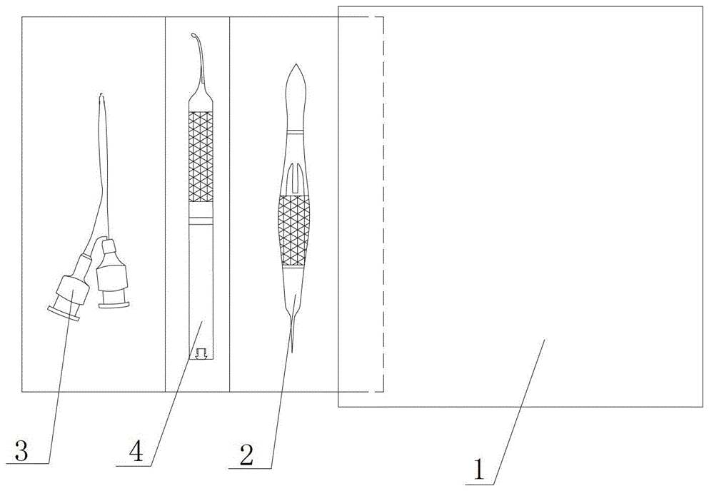 Combined device for carrying out cataract surgery