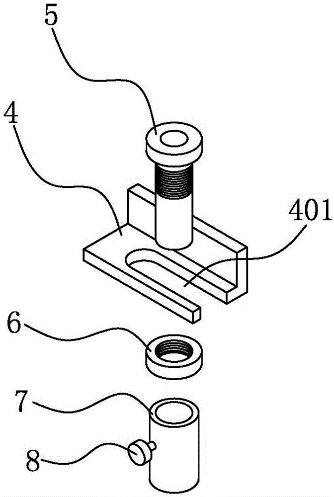 Precision vegetable sower and rail thereof