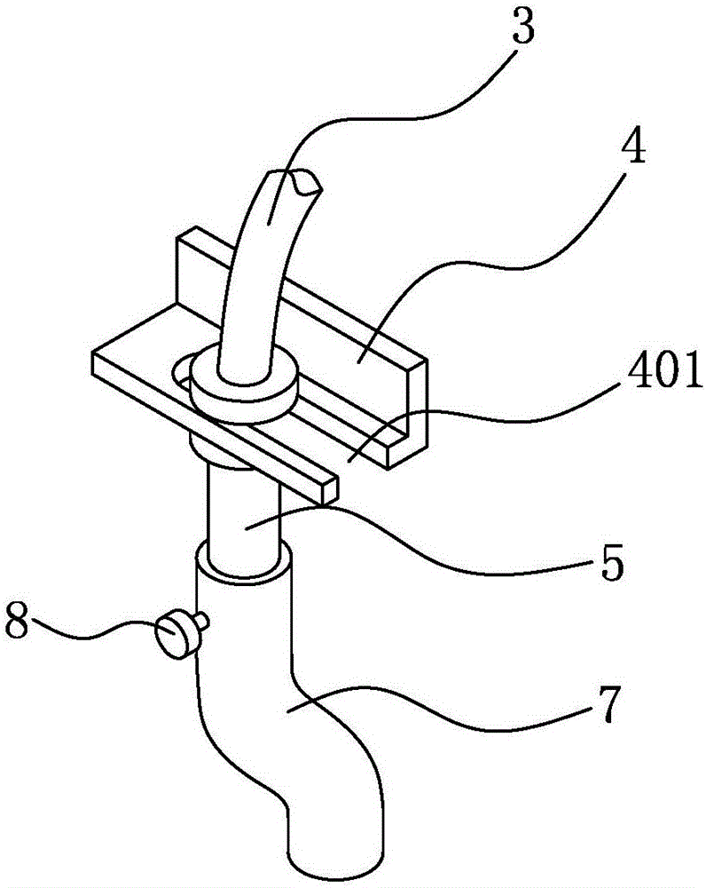 Precision vegetable sower and rail thereof