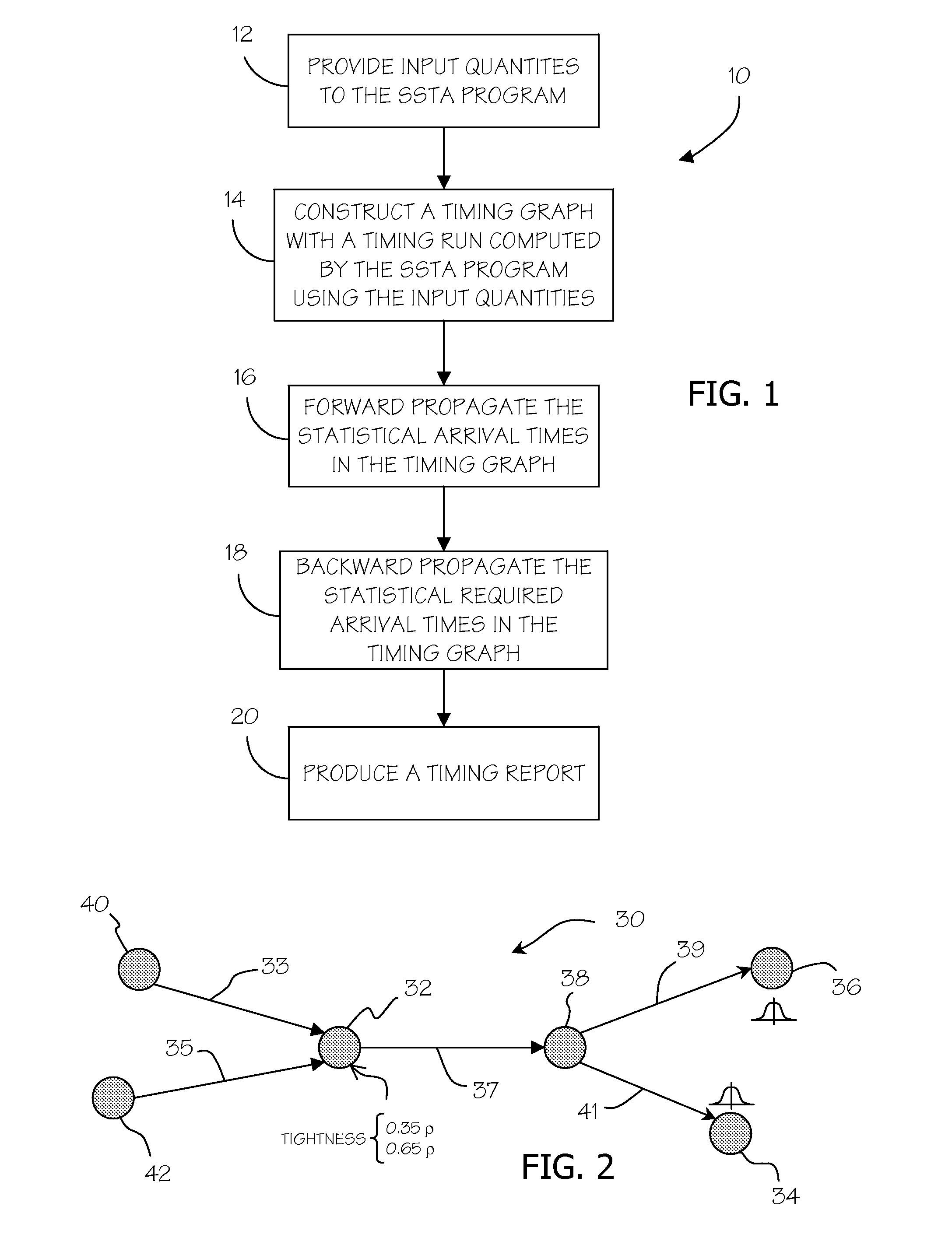 Methods for conserving memory in statistical static timing analysis