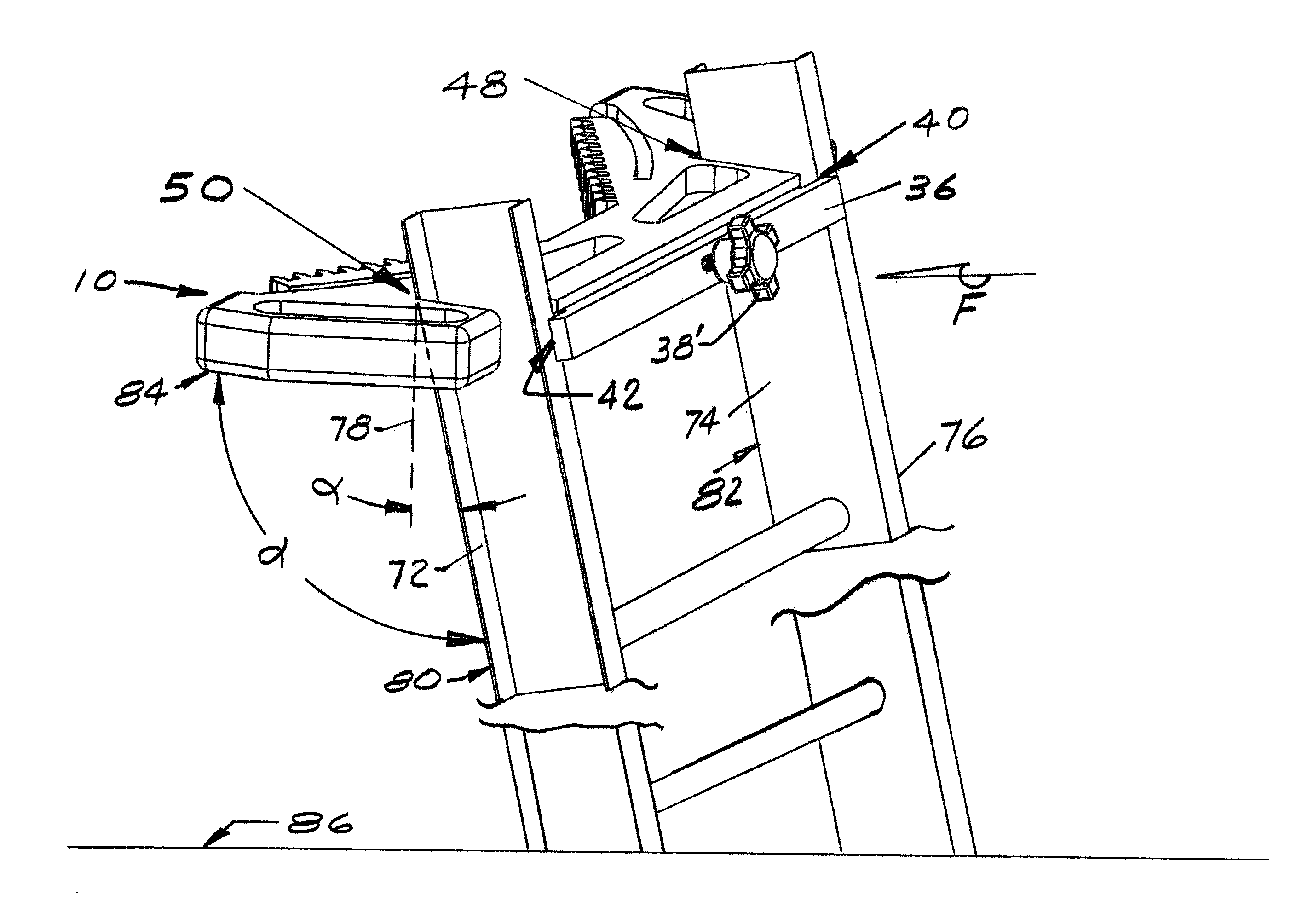 Ladder attachment