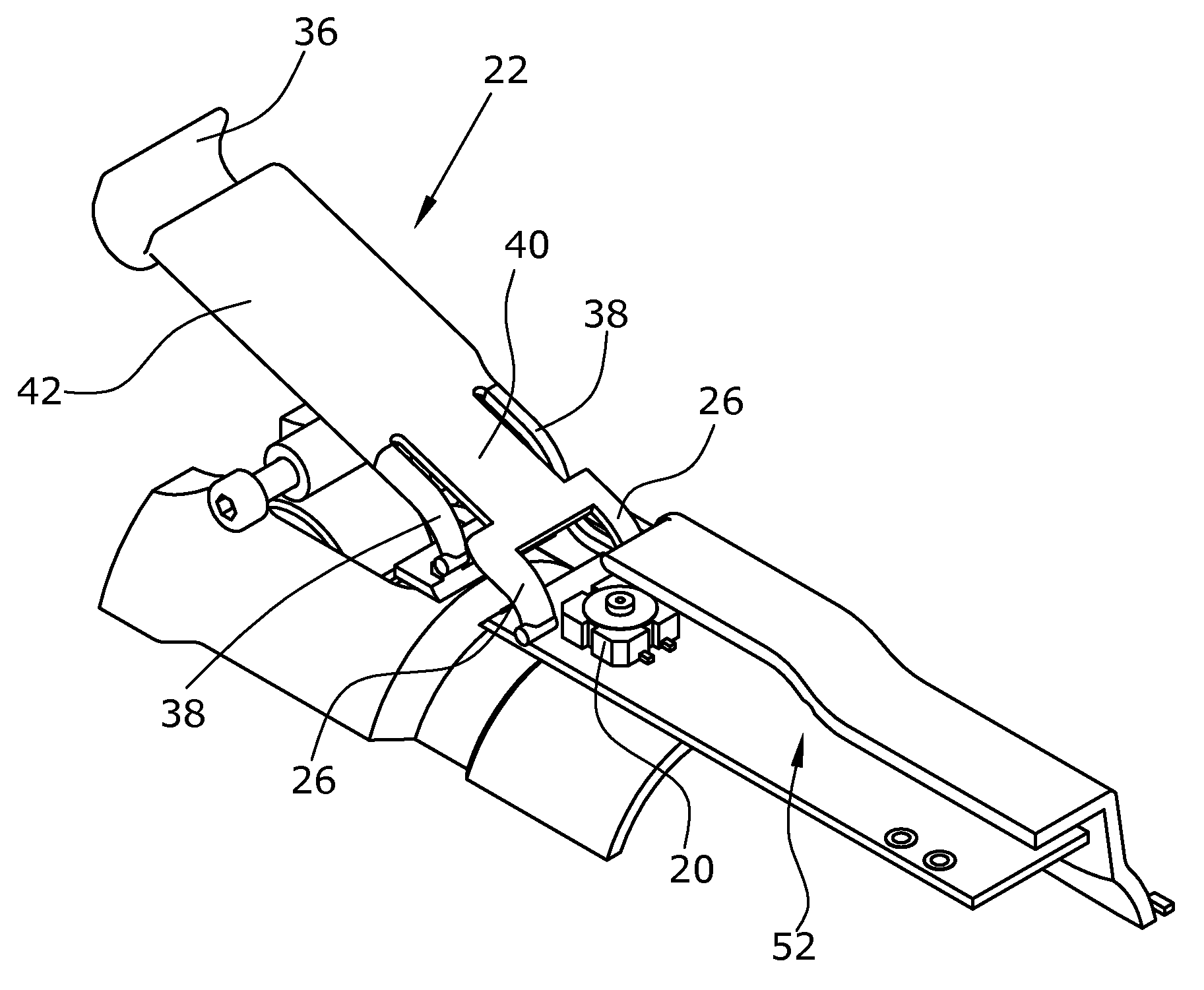 Hand-operated pressing tool