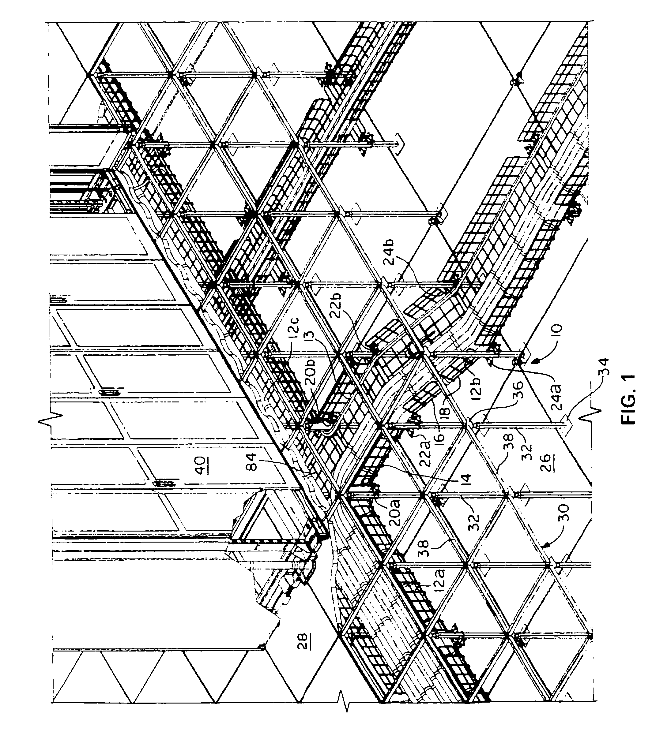 Wire basket pathway system