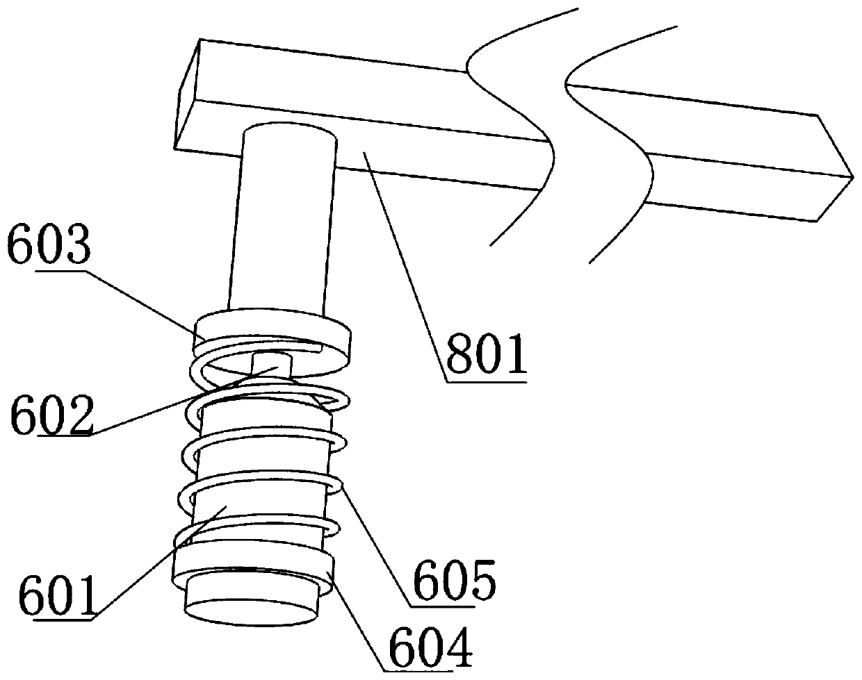 Bridge reinforcing device for municipal bridge engineering