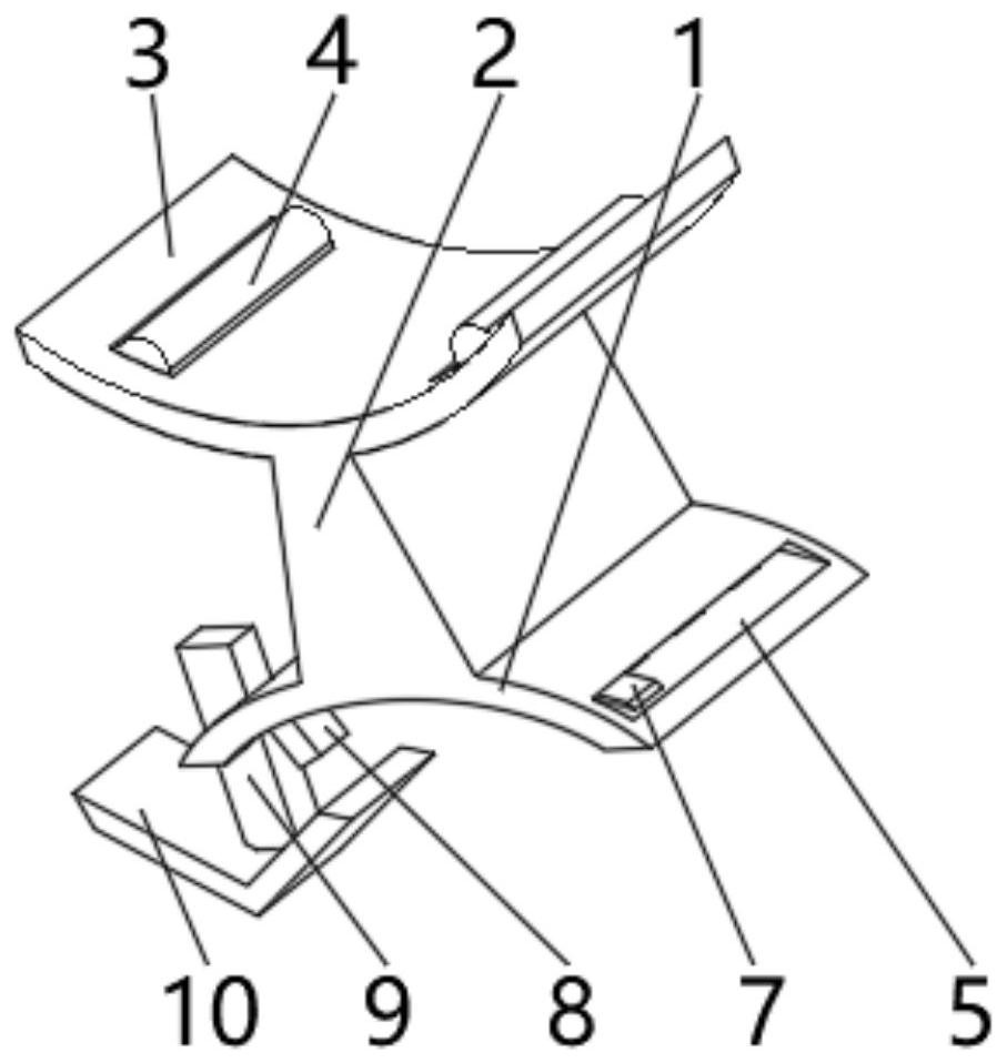 Petroleum pipeline supporting seat