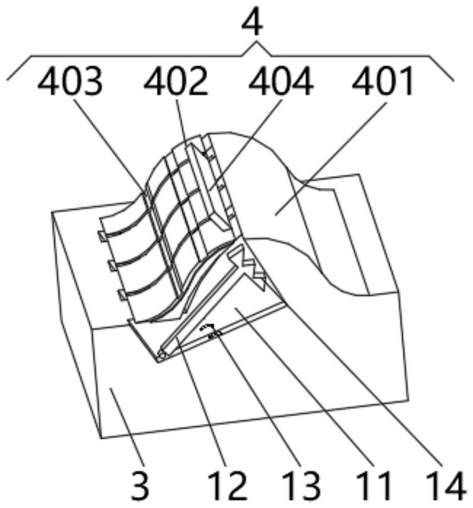 Petroleum pipeline supporting seat