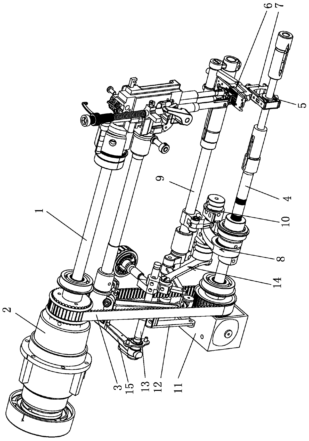 A kind of feeding mechanism and sewing machine