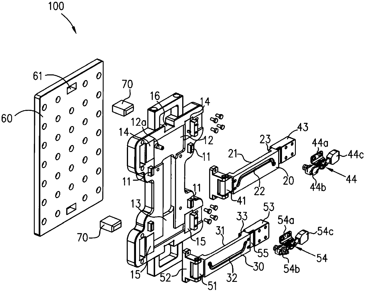 Dispensing jig and dispensing equipment with the dispensing jig