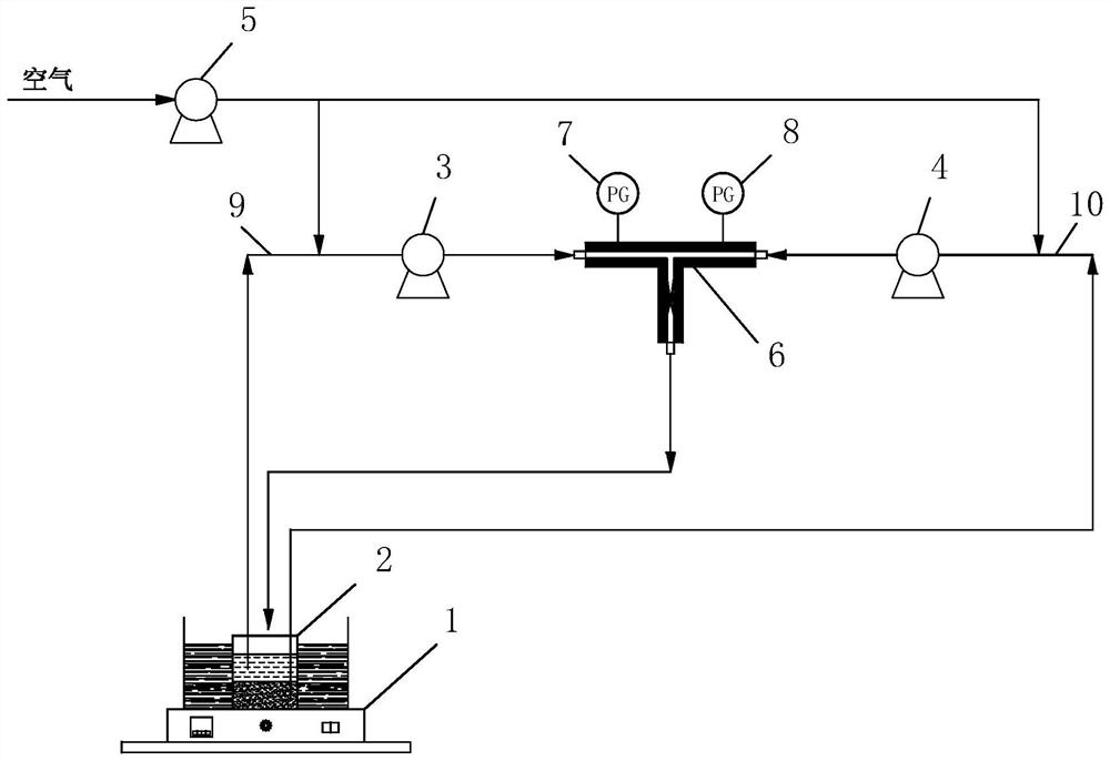 Method for intensively removing impurity ions in ammonium dihydrogen phosphate by utilizing hydrodynamic cavitation