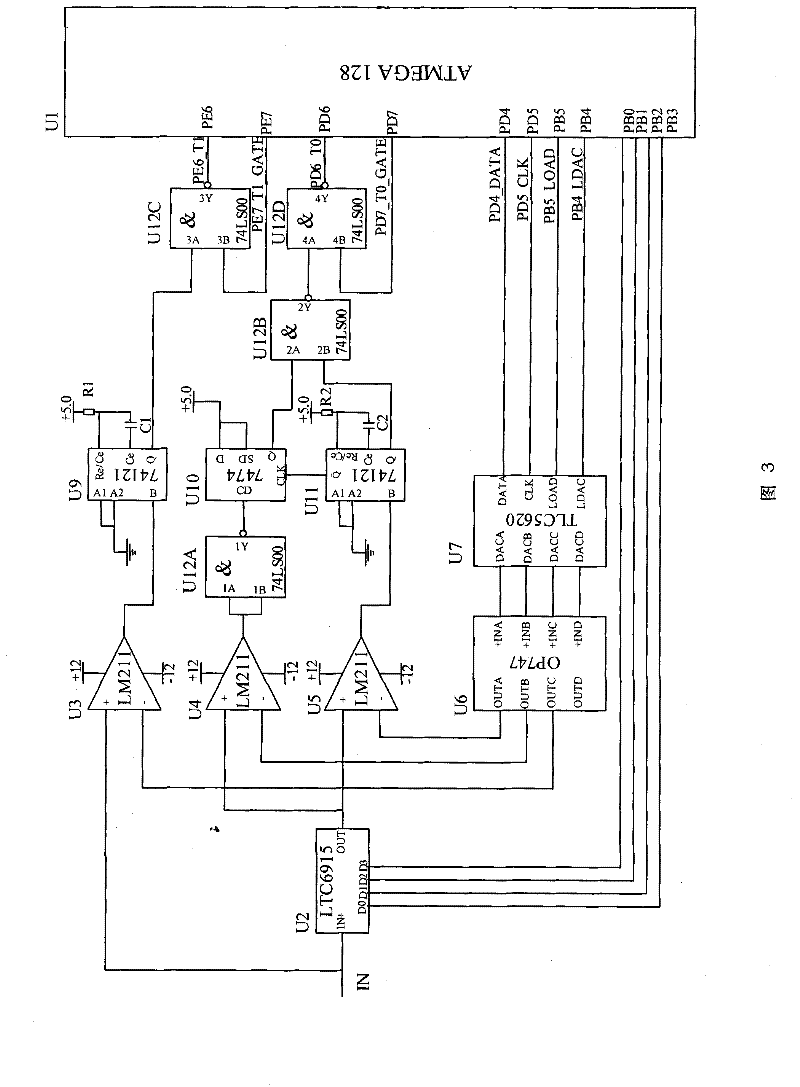 Digital intelligent nuclear detecting and counting device based on bluetooth wireless networks