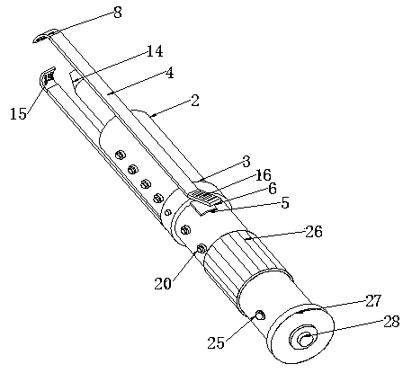 Multifunctional test pen for power distribution of power grid