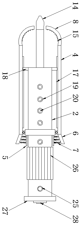 Multifunctional test pen for power distribution of power grid