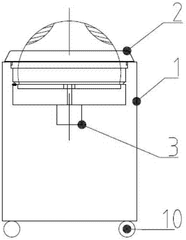 Position air conditioner based on metro vehicle depot