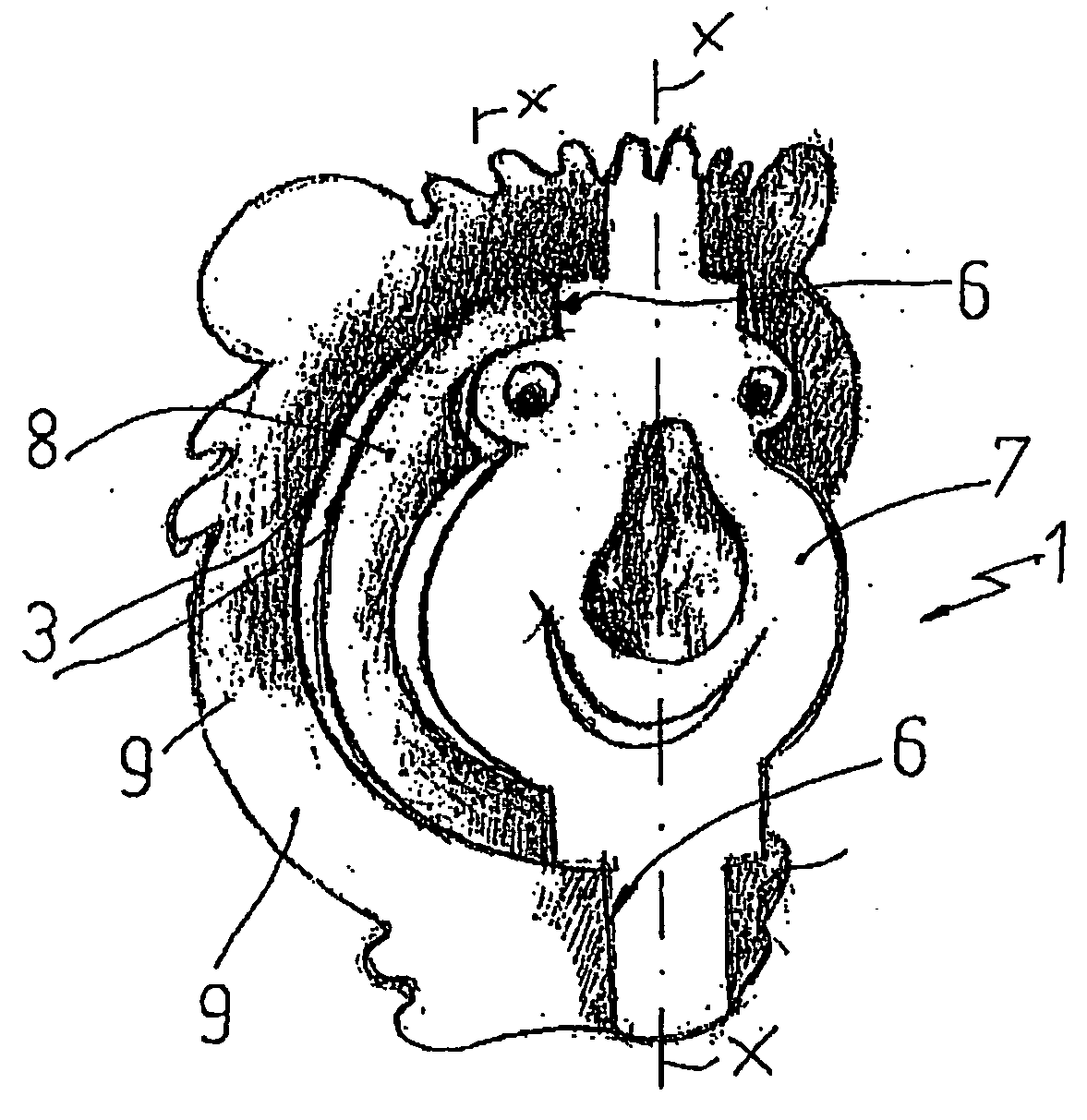 Structure and composition for a mask and its container