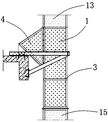 Refuse chute for high-rise building construction