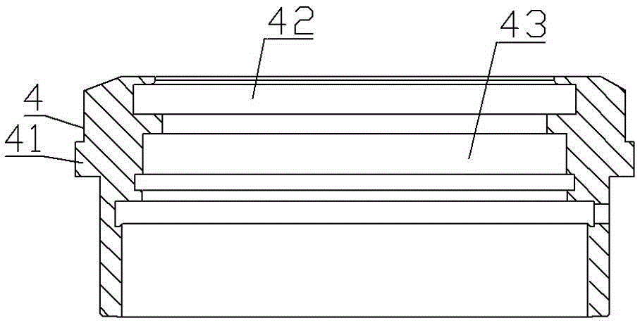 Hydraulic jack upper cover sealing structure