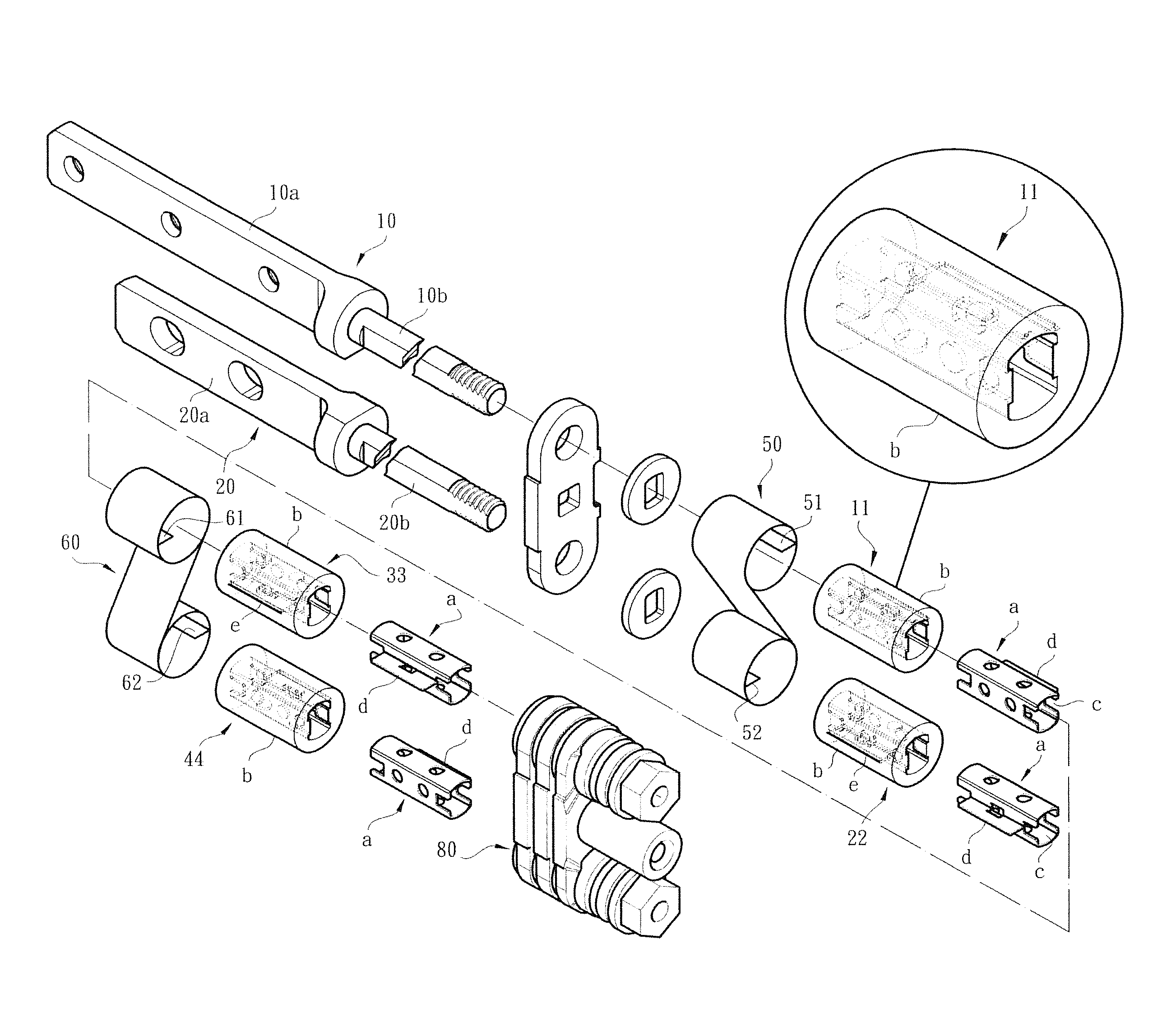 Dual-shaft synchronous movement device