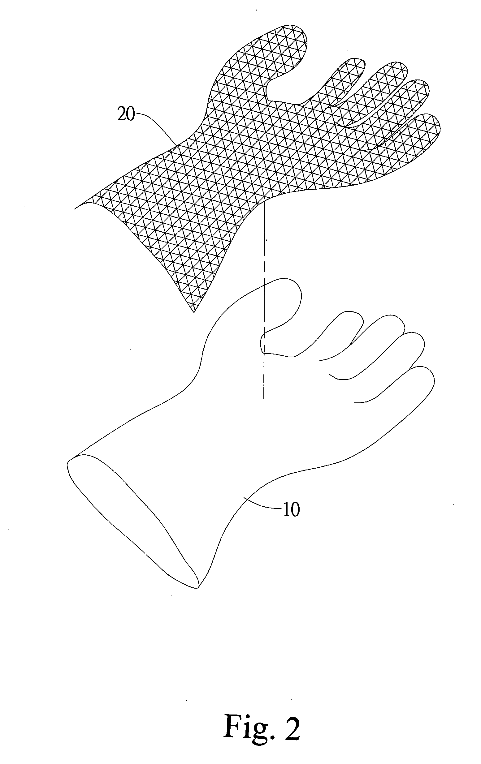 Method for manufacturing an industrial glove