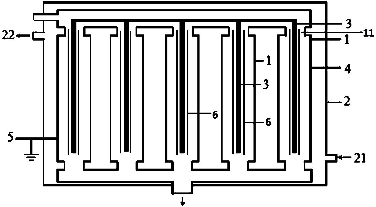 Low temperature plasma reaction equipment and hydrogen sulfide decomposing method