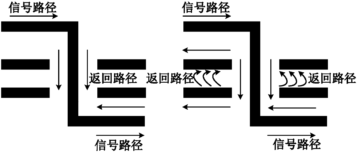 Return path via hole viewing method and system