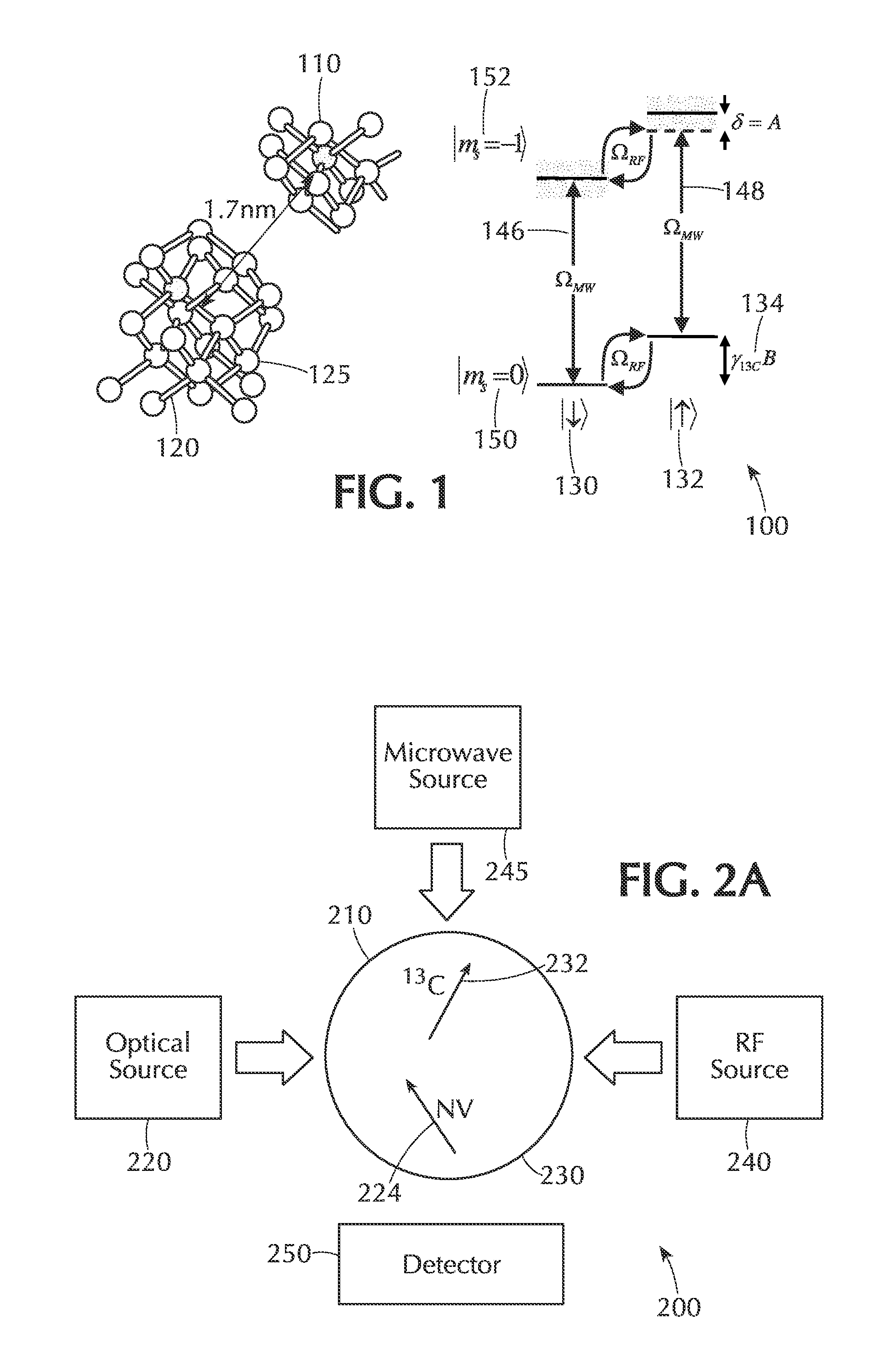 Solid-State Quantum Memory Based on a Nuclear Spin Coupled to an Electronic Spin