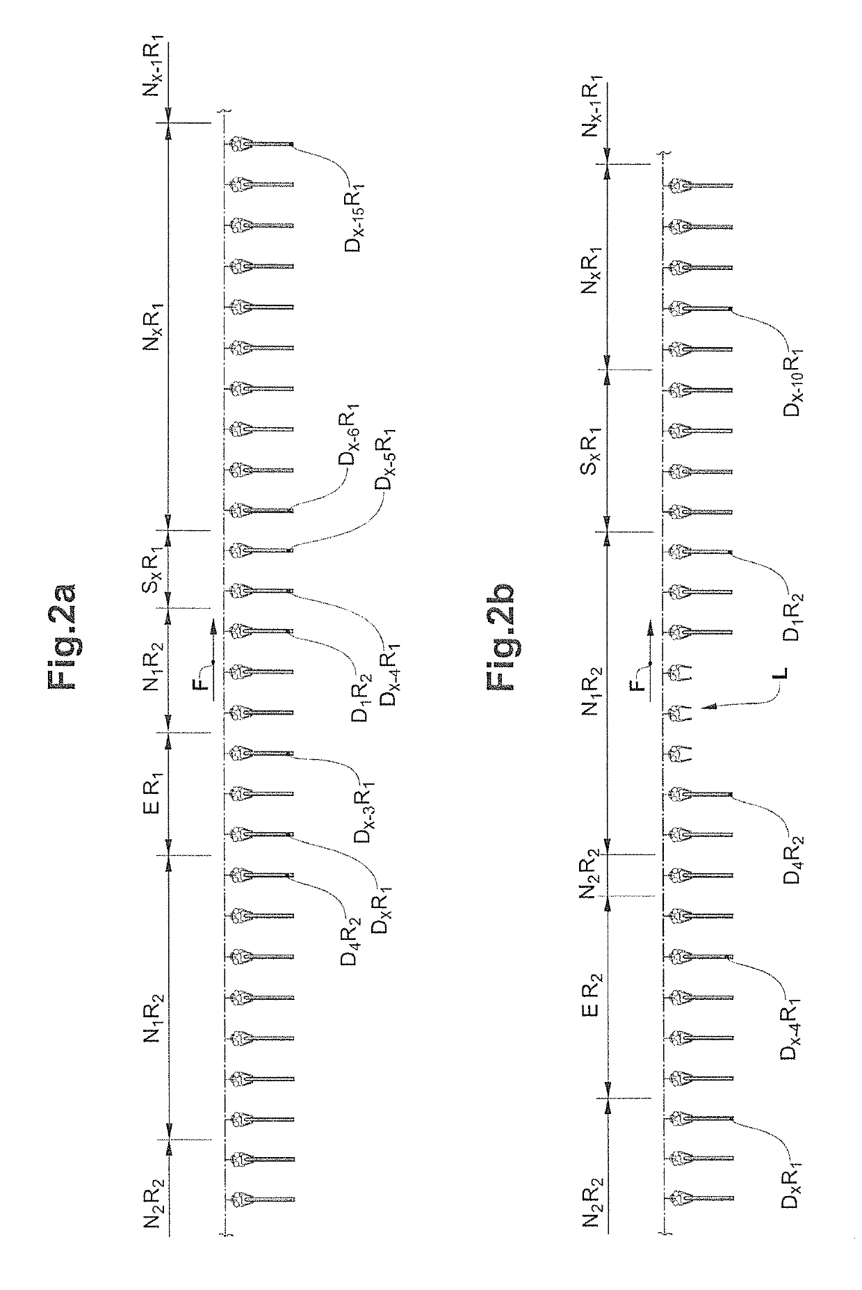 Device and method for producing packages from flexible, flat objects